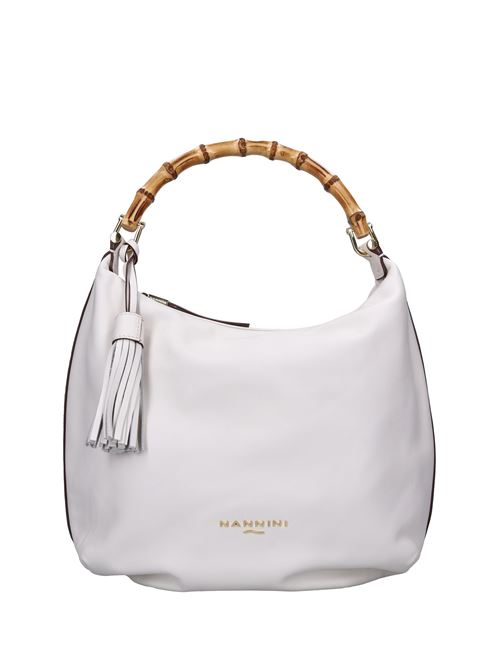 Borsa in pelle NANNINI | 18228COFF WHITE